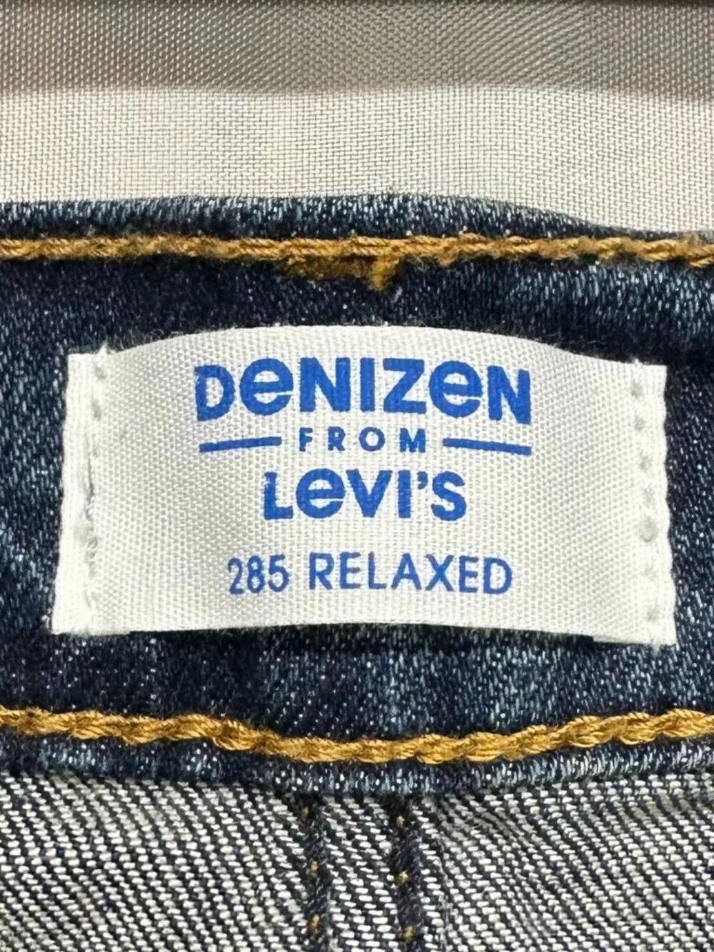Denizen from Levi's 285 Relaxed Fit Jeans Men's 36x34 Straight Leg Blue Denim NW